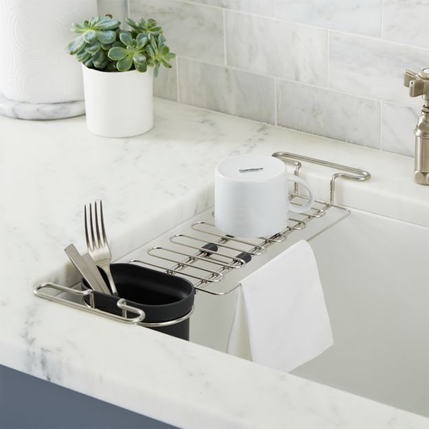 Kohler Sink Utility Rack + Reviews Crate and Barrel