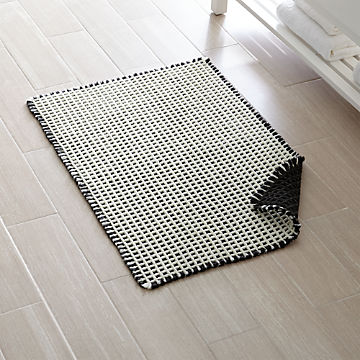 Bathroom Rugs And Bath Mats Crate And Barrel