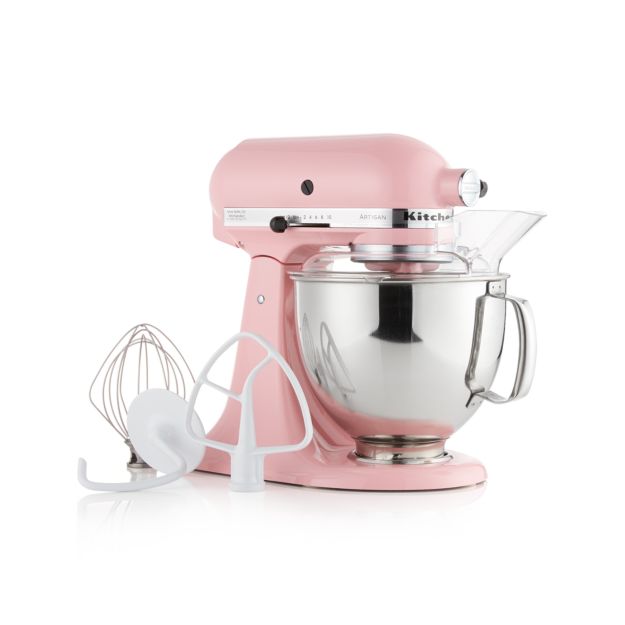 KitchenAid Artisan Guava Glaze Stand Mixer + Reviews Crate and Barrel