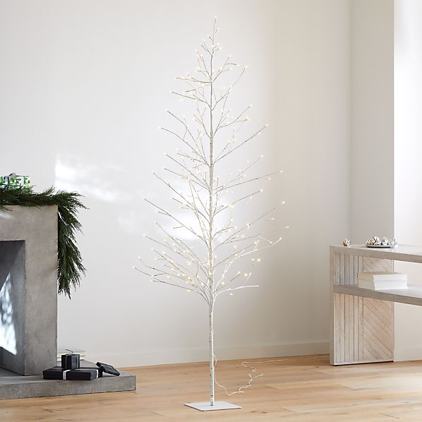 Led 7 Birch Tree Reviews Crate And Barrel