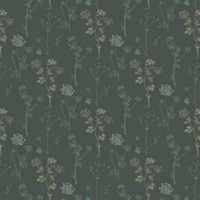 Chasing Paper Lace Evergreen Peel and Stick Wallpaper Swatch