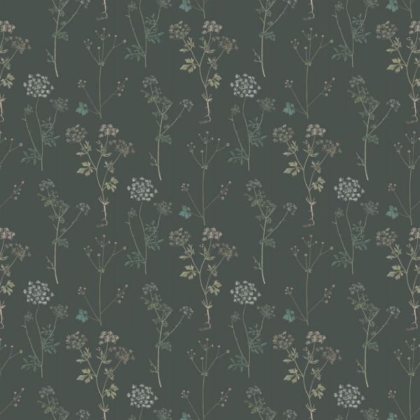 Chasing Paper Lace Evergreen Peel and Stick Wallpaper Swatch