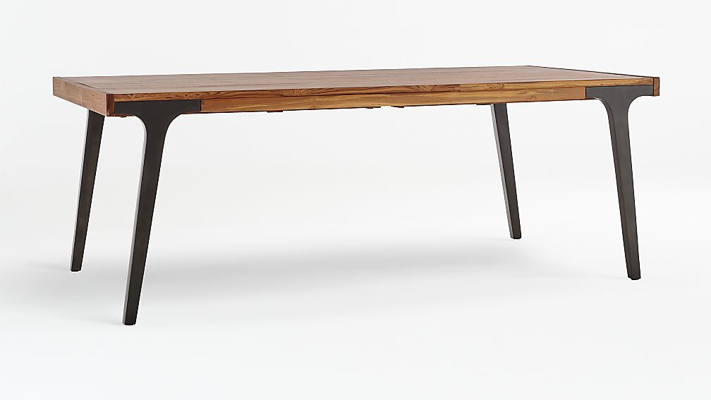 Shop Lakin Recycled Teak Extendable Dining Table from Crate and Barrel on Openhaus