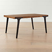 Modern Wood Dining Tables Crate And Barrel