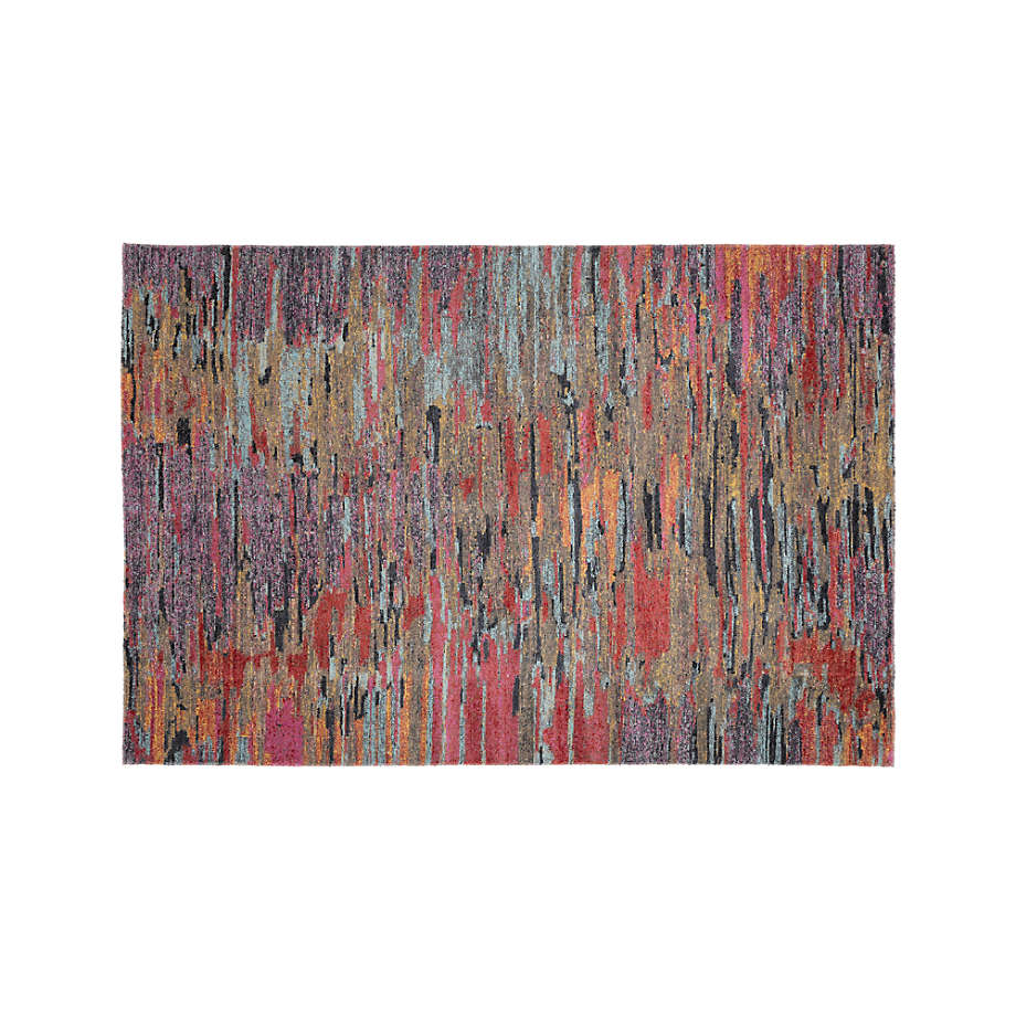 Lamond Indoor/Outdoor Multicolor Rug 6'x9' + Reviews Crate and Barrel