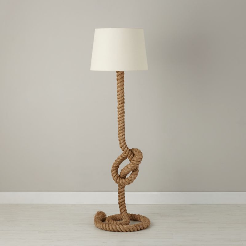 Nautical Rope Floor Lamp + Reviews 