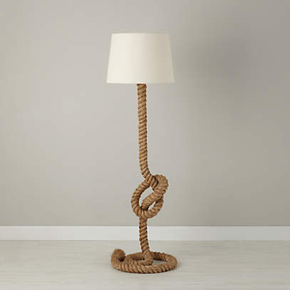 rope table lamp