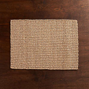 Placemats Vinyl Cloth Woven Crate And Barrel