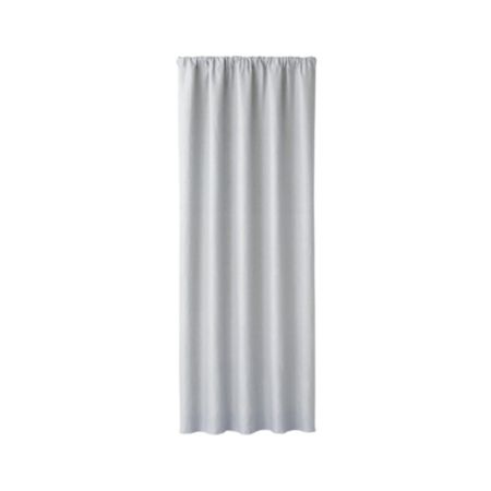 Largo Grey Linen Blackout Curtain Panel 50 X96 Reviews Crate