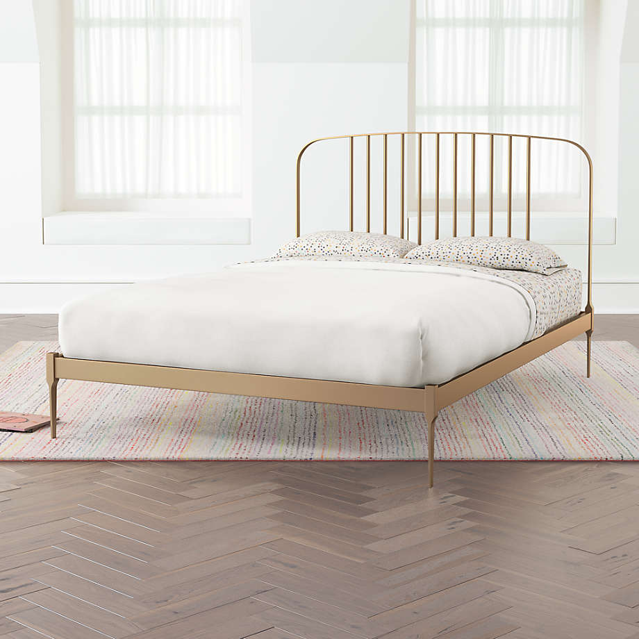 larkin full gold bed frame reviews crate and barrel gold bed frame gold bed black metal bed