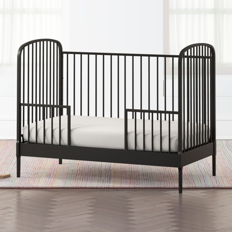 metal crib black