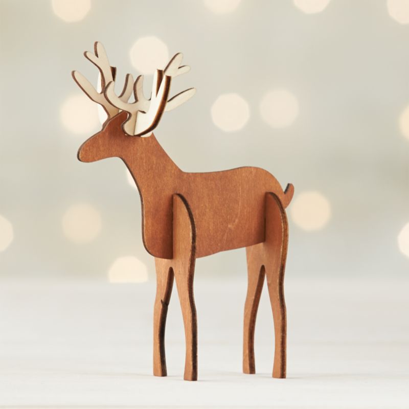 Laser-Cut Deer  Crate and Barrel