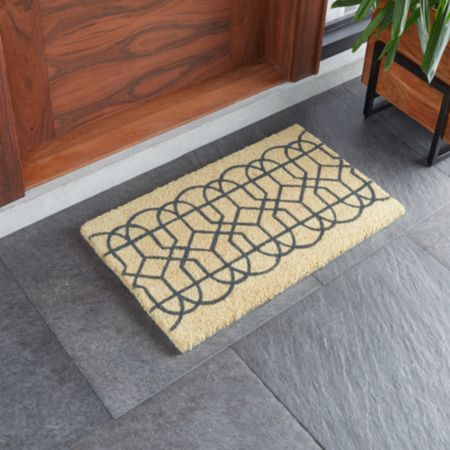 Lattice Coir Doormat 18 X30