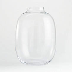 Laurel Clear Vases Crate And Barrel