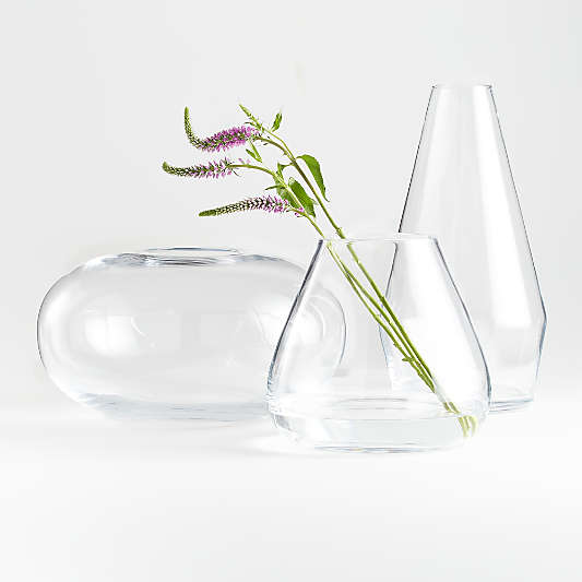 Decorative Vases Glass and Ceramic Crate and Barrel