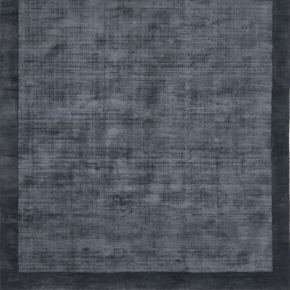 Laval Border Viscose Handwoven Blue Area Rug 10'x14'
