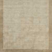 Laval Viscose Border Taupe Rug 12"x18" Swatch