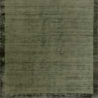 Laval Border Viscose Green Rug Swatch