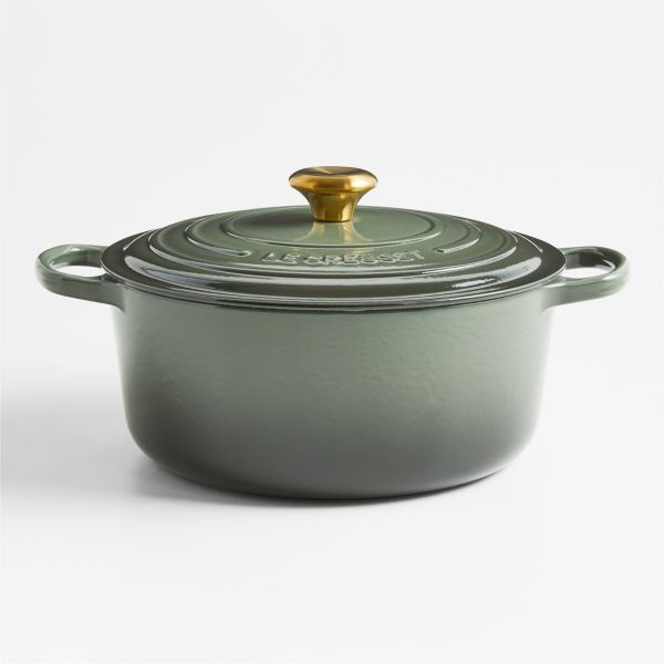 Le Creuset ® Signature 7.25-Qt. Thyme Enameled Cast Iron Round Dutch Oven