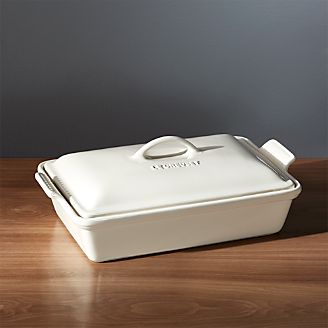 Le Creuset ® Heritage Covered Rectangle Cream Baking Dish