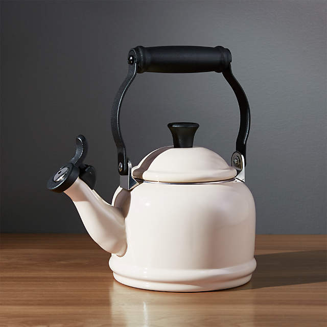 small cream kettle