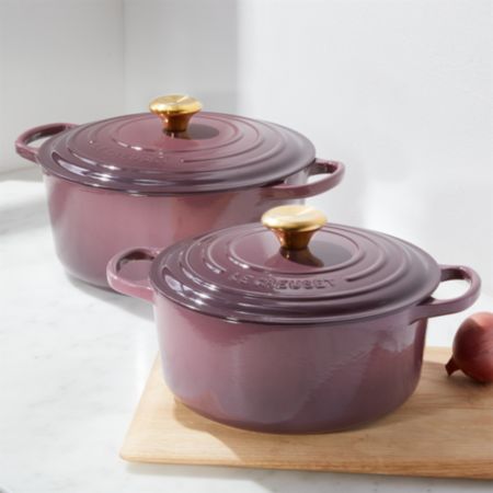 Le Creuset Fig Signature Dutch Oven Crate And Barrel