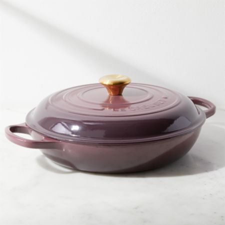 Le Creuset Fig Signature 3 5 Qt Everyday Pan Reviews Crate