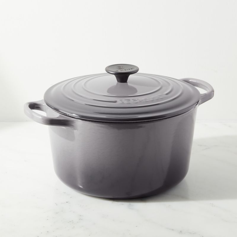 Le Creuset Signature 5.25-Qt. Oyster Deep Round Dutch Oven + Reviews ...