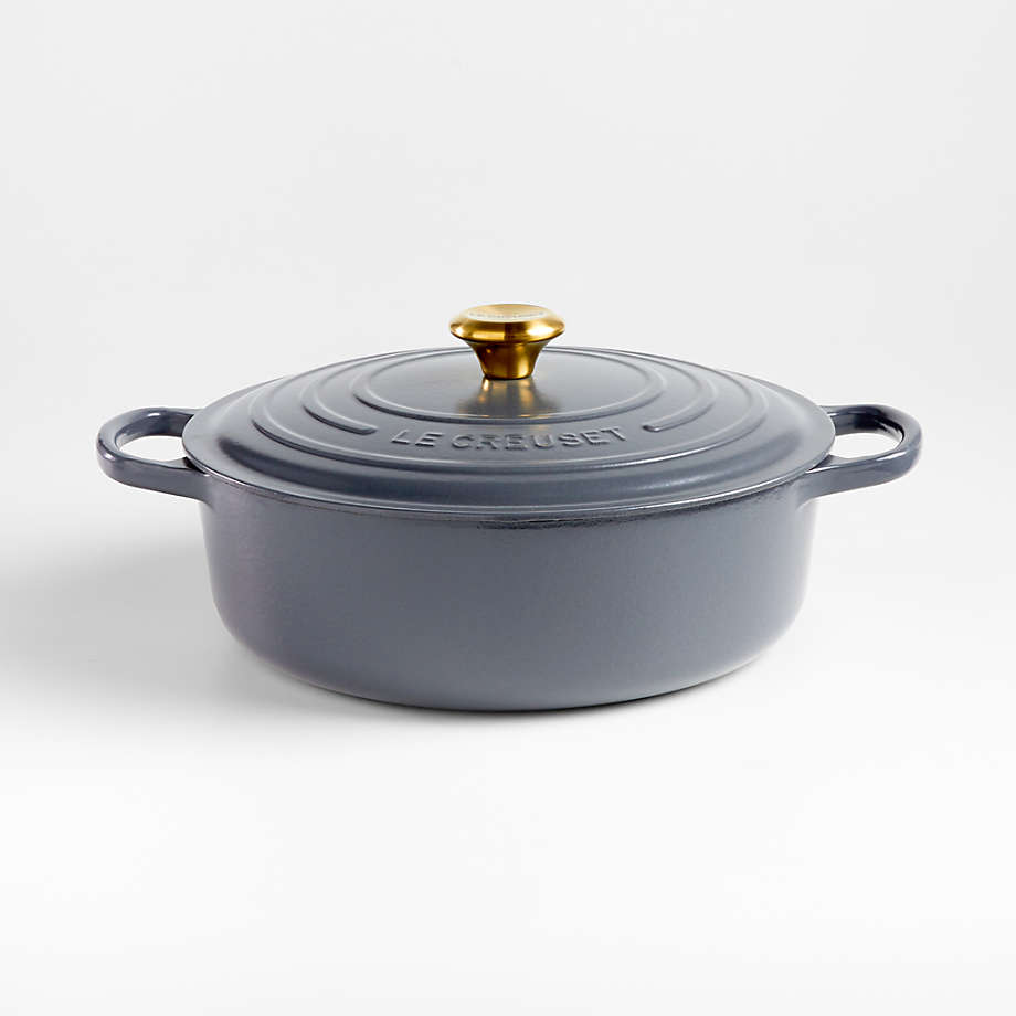 Viewing product image Le Creuset ® Signature 6.75-Qt. Graphite Round Wide Oven