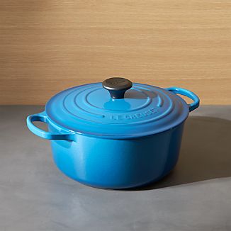 Le Creuset ® Signature 5.5-Qt. Round Marseille Blue French Oven with Lid