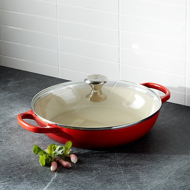 Le Creuset ® Signature Cerise 3.5qt. Buffet Casserole Crate and Barrel