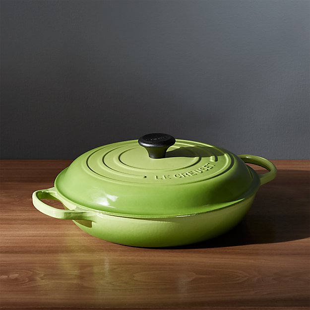 Le Creuset ® Signature Palm Everyday Pan Crate and Barrel