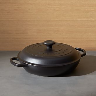 Le Creuset ® Signature 3.75 qt. Licorice Everyday Pan