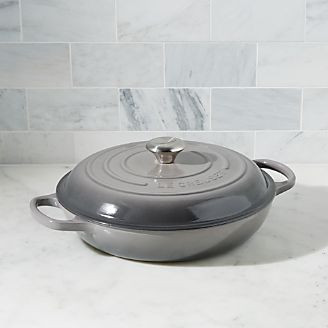 Le Creuset ® Signature 3.75 qt. Oyster Everyday Pan
