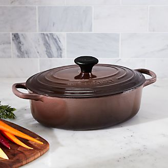 Le Creuset ® Signature 3.5-Qt. Oval Truffle Brown French Oven with Lid