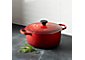 Le Creuset ® Signature 5.5 qt. Round Cerise Red French Oven with Lid