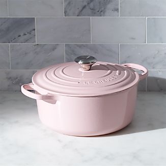 Le Creuset ® Signature 5.5-Qt. Round Hibiscus Pink French Oven with Lid