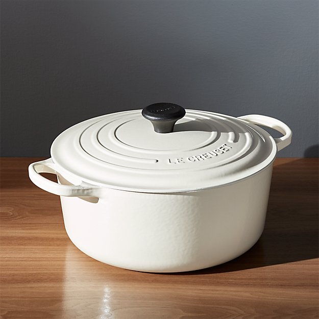 le creuset signature 7.25 qt.round dutch ove