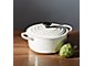 Le Creuset ® Signature 5.5 qt. Round Cream French Oven with Lid