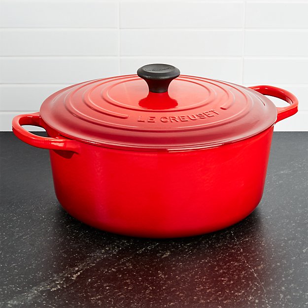 Le Creuset ® Signature 9Qt. Round Cerise Red French Oven with Lid