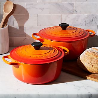 Le Creuset ® Signature Flame Round French Ovens