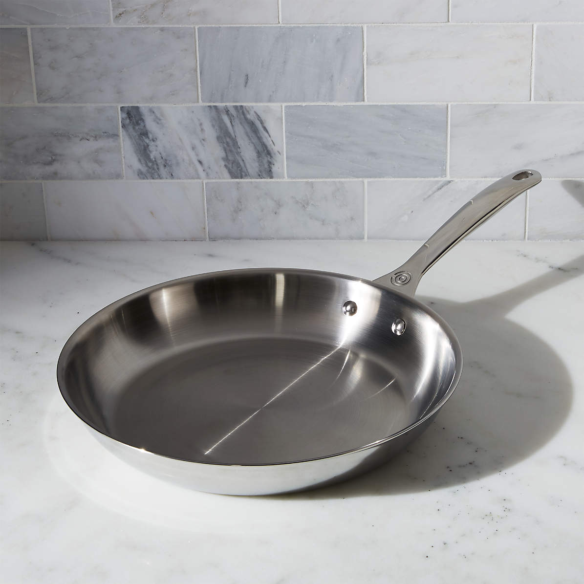 12 stainless steel frying pan