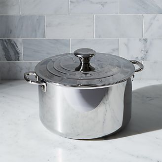 Le Creuset ® Signature 7 qt. Stainless Steel Stock Pot with Lid