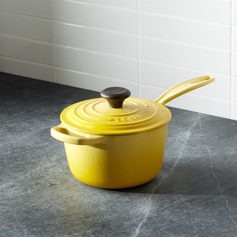 Le Creuset Signature 1.75qt. Soleil Saucepan with Lid + Reviews