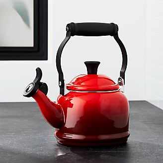 Le Creuset ® 1.25 qt. Demi Cerise Red Tea Kettle