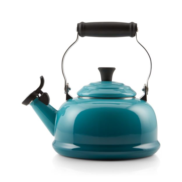 Le Creuset Classic Caribbean Blue Kettle in Teapots & Teakettles