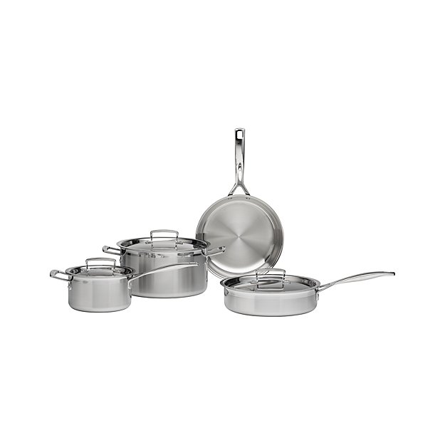 Le Creuset ® Stainless Steel 7Piece Cookware Set Crate and Barrel