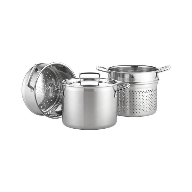 Le Creuset 5.25 qt. Stainless Steel Multipot in Individual Cookware