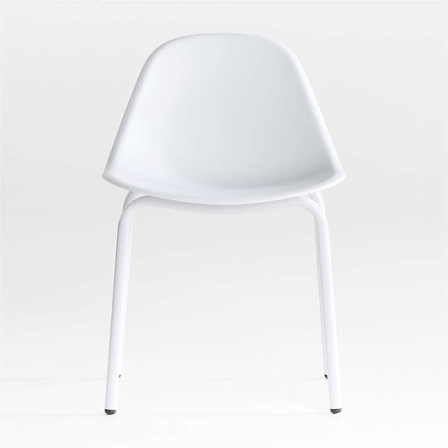 Playroom: Lennon White Molded Play Chair