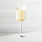Level Champagne Glass + Reviews | Crate and Barrel
